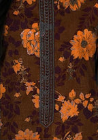 Slub Khaddar Embroidered Winter Suit | Shirt, Trouser & Dupatta