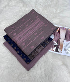 Elegant Women’s Slub Khaddar Suit with Dupatta