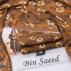 BINSAEED Signature Printed Khaddar Collection – 6 Color Options