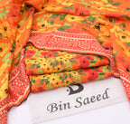 BINSAEED Signature Printed Khaddar Collection – 6 Color Options
