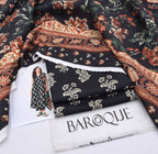 BAROQUE Digital Printed Khaddar 3-Piece Winter Suit - 10 Different Color
