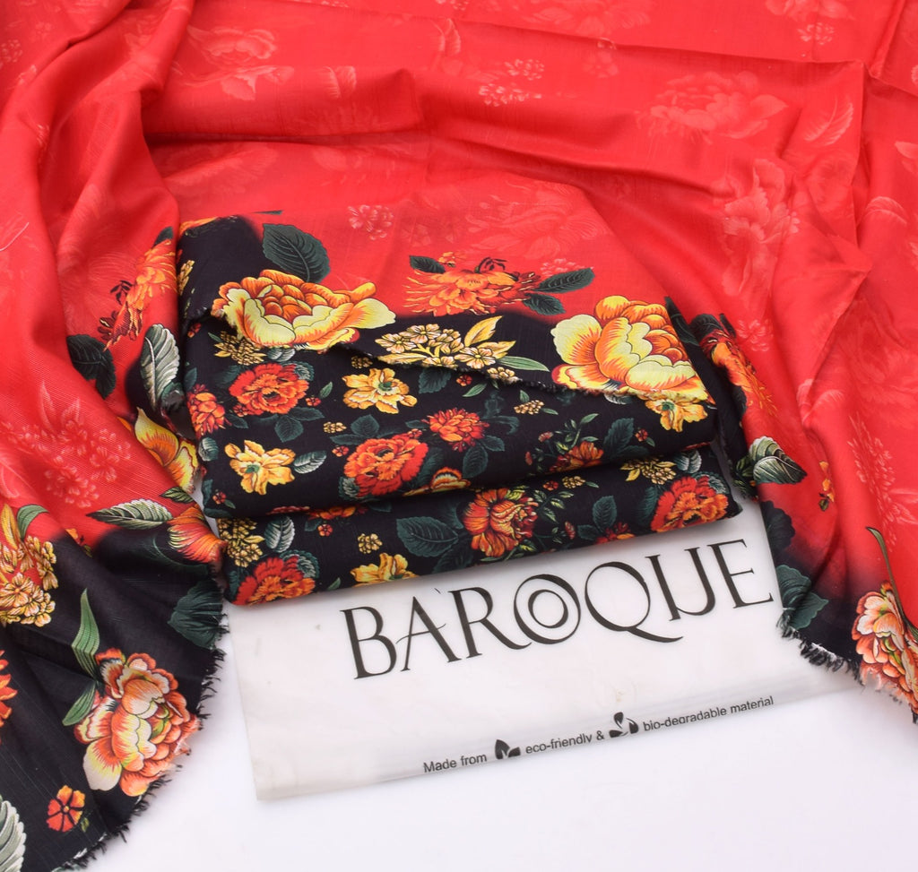 BAROQUE Khaddar Printed Collection – Premium Winter Wear