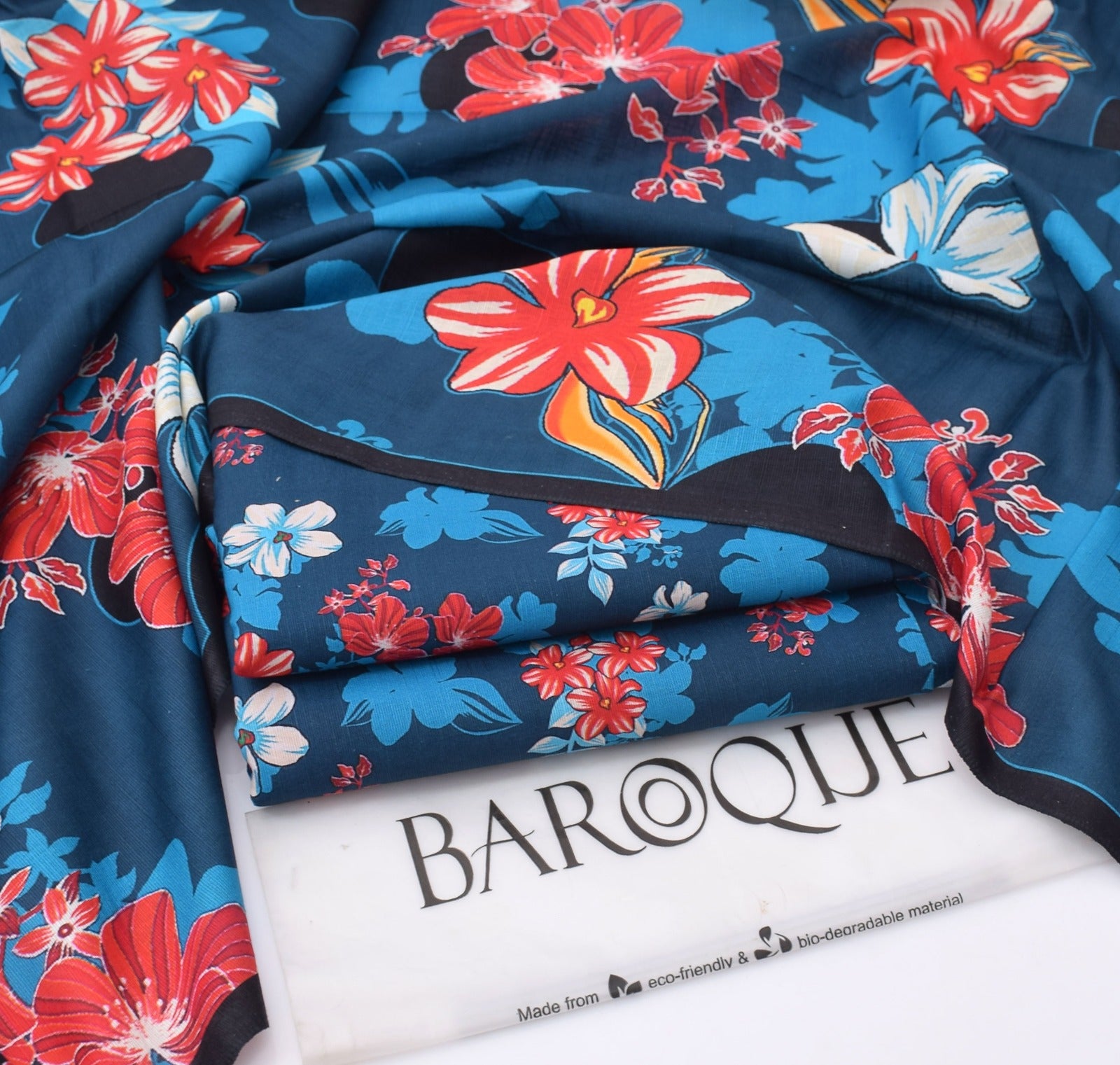 BAROQUE Exclusive Printed Khaddar Suit – New Arrival