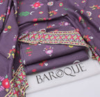 BAROQUE Signature Printed Khaddar Collection - 6 Different Color