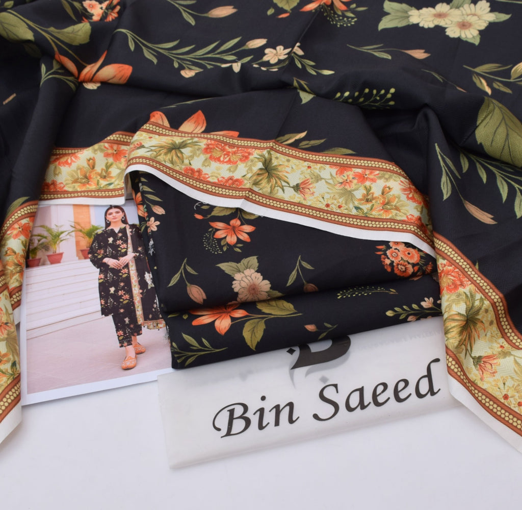 Bin Saeed Karandi Digital Print Collection -11 Color