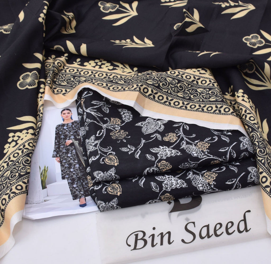 Bin Saeed Karandi Digital Print Collection -11 Color