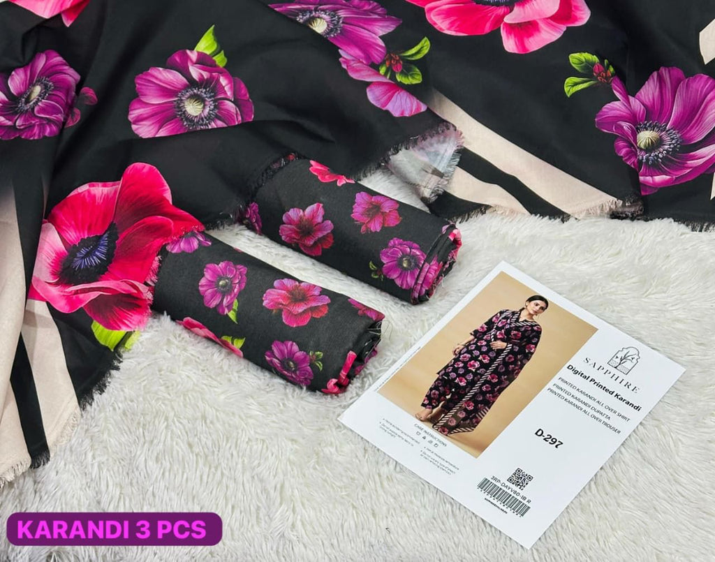 SAPPHIRE Winter 2025 Pure Karandi