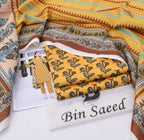BINSAEED Khaddar 3PC – Elegant Printed Shirt & Trouser Set || 7 Colors