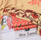 BINSAEED Winter Khaddar Collection – 3-Piece Hit Code Design || 6 Colors