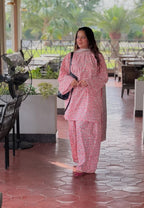 BINSAEED Printed Khaddar 3-Piece Winter Suit