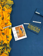 A Sling Premium Winter Dhanak 3PC Unstitched Fabric with Pashmina