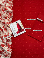 URGE Elegant Dhanak 3PC Unstitched Fabric with Pashmina Shawl