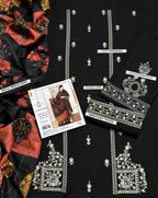 URGE Premium Dhanak 3PC Unstitched Fabric Set with Pashmina