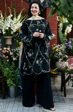 Zara Shahjahan ClassicWeave Dhanak 3PC Unstitched Fabric with Pashmina