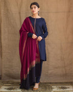 DYOT Dhanak 3PC Embroidered Winter Suit + Pashmina Shawl
