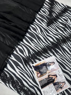 Maria B Silk 3PC – Digital Printed Shirt, Silk Trouser & Bamber Embroidered Dupatta