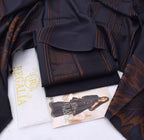 Regalia 2025 Viscose Linen Jacquard – Digital Print 3PC Suit -8 Color