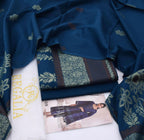 Regalia 2025 Viscose Linen Jacquard – Digital Print 3PC Suit -8 Color