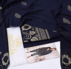 Regalia Jacquard Collection 2025 – Viscose Linen 3PC Suit