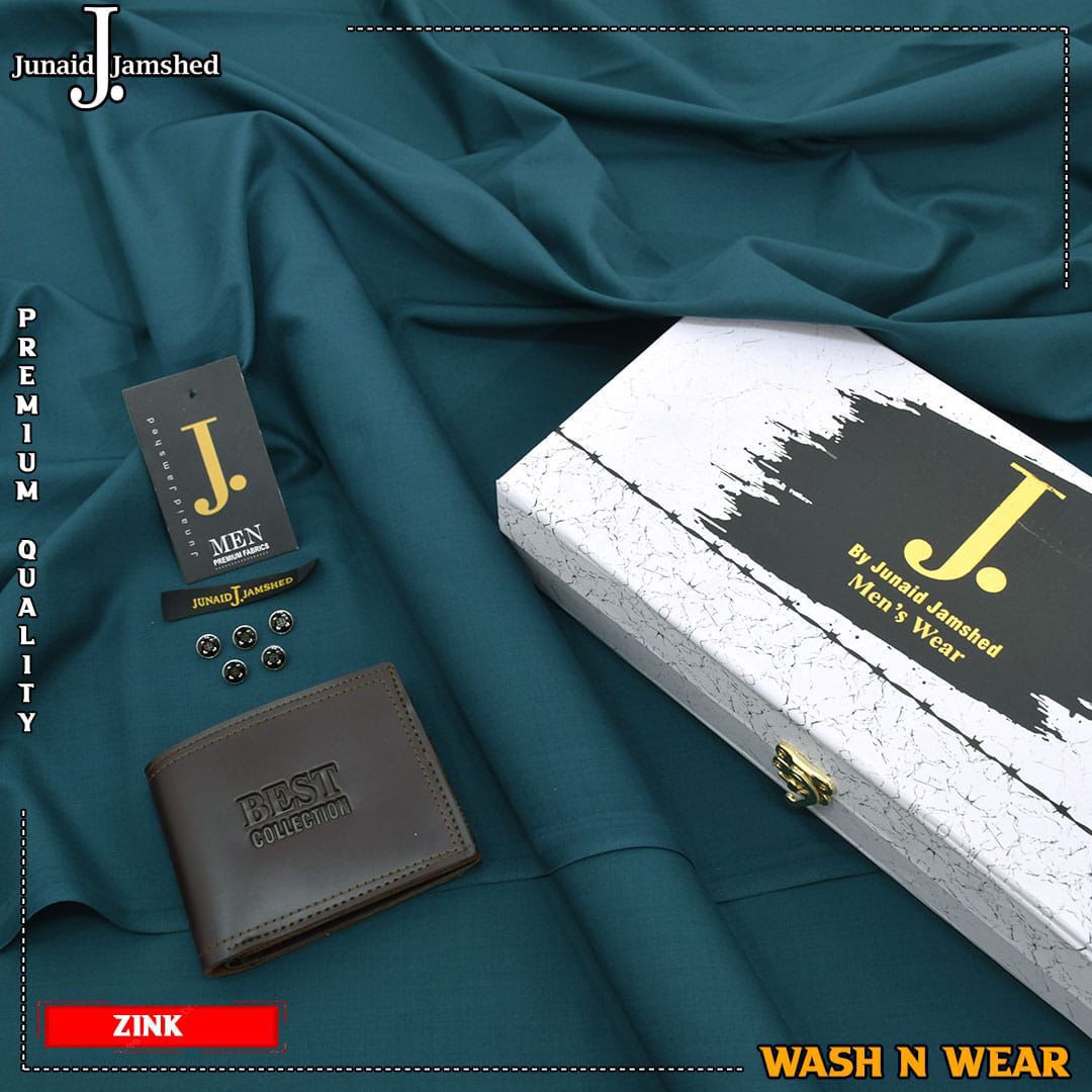J. Junaid Jamshed Soft Winter Wash’n Wear – Premium Unstitched 4-Meter Fabric