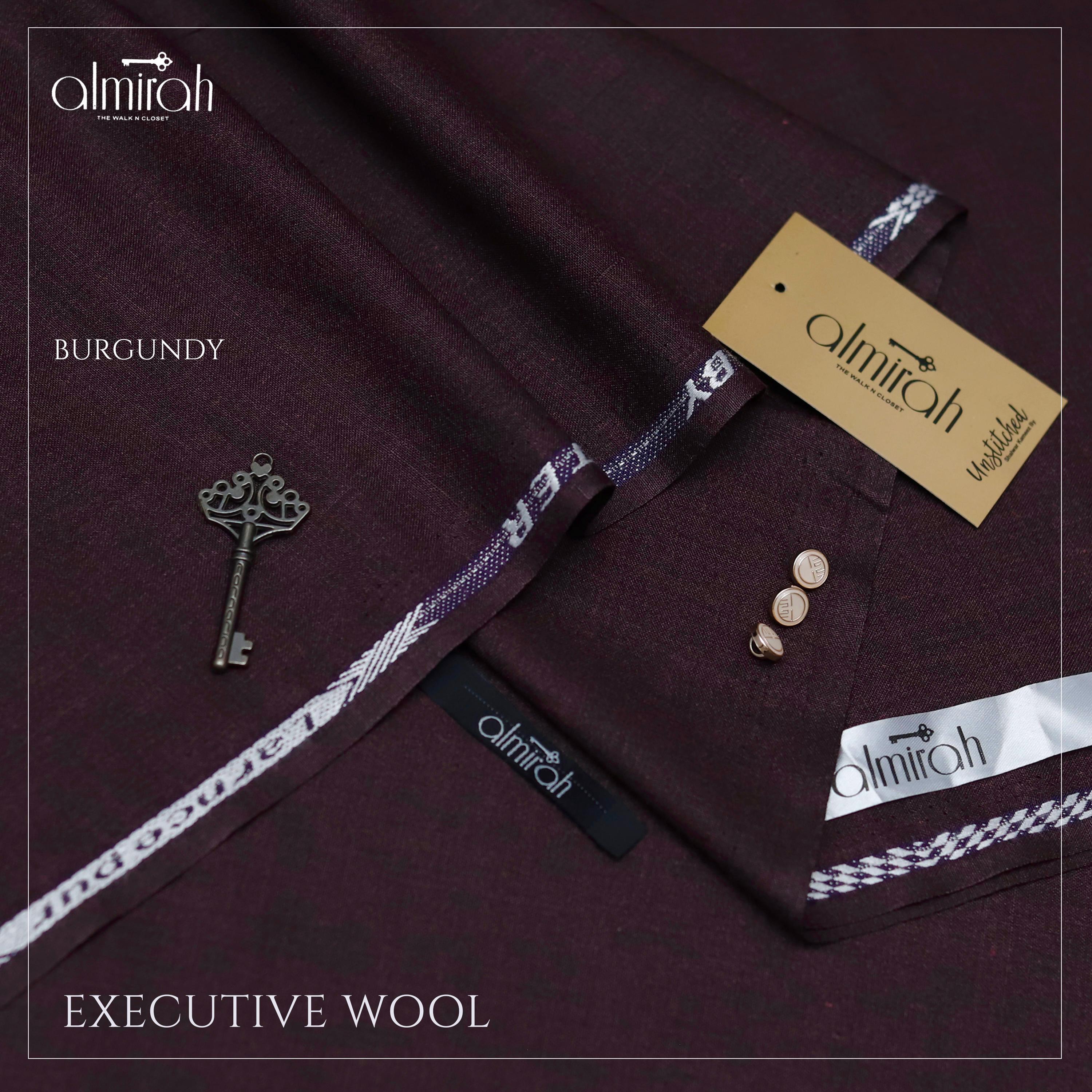 Almirah Executive Wool – Premium Winter Unstitched Suit (4 Meter)