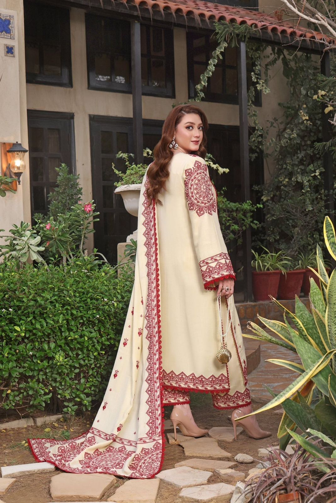 ANEELA 3PC – Winter Wedding Collection