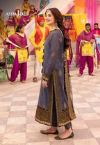 Luxury Asim Jofa Chiffon Suit Replica – Sequence Embroidered Unstitched 3-Piece