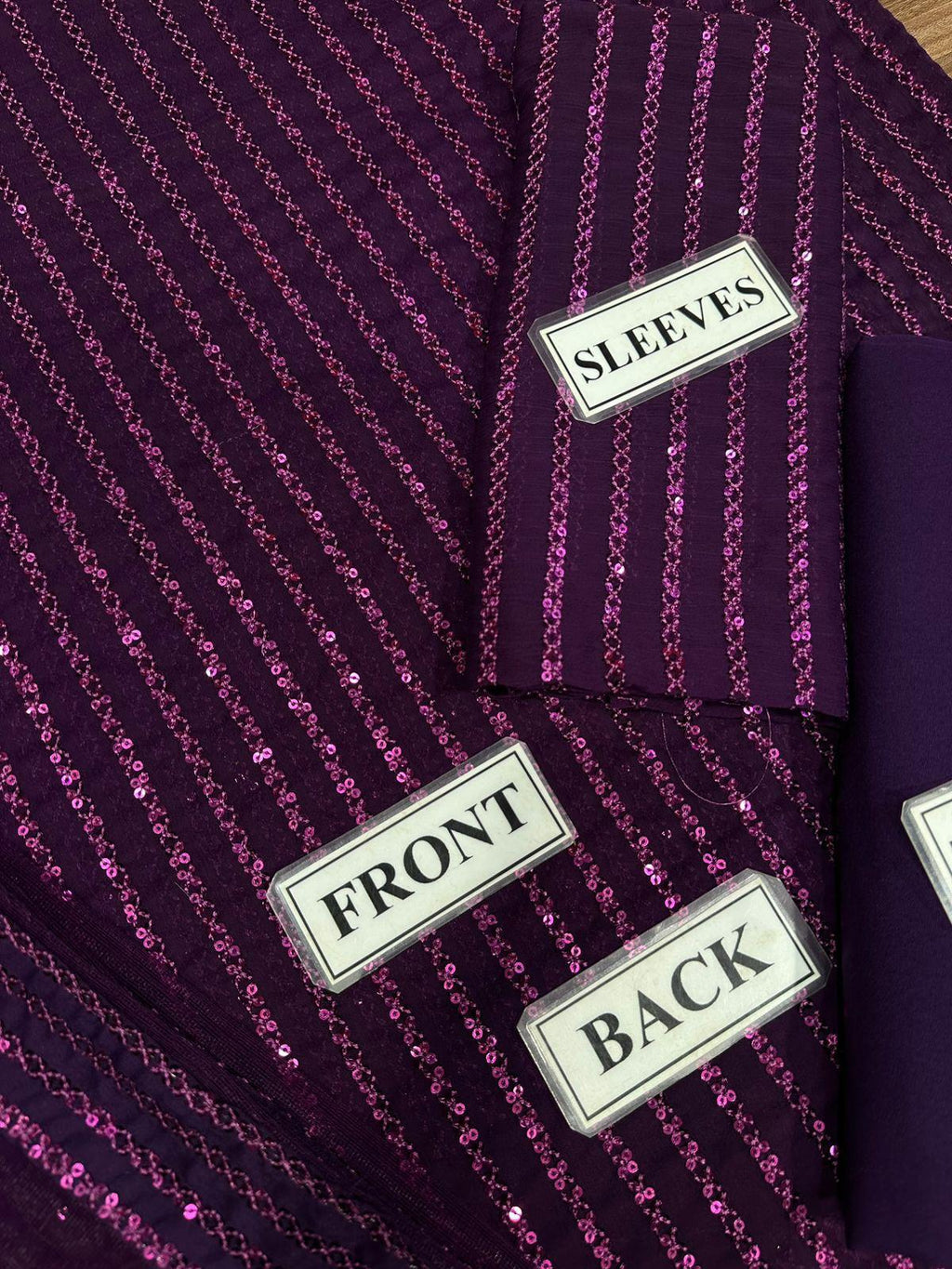 Baroque Premium Semi Pure Chiffon – Heavy Embroidered & Sequence Work 3-Piece