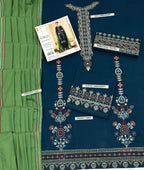 COCO - Dhanak Heavy Embroidered Winter Suit (3PC)