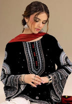 Jazmin - Airjet Dhanak Embroidered 3PC Winter Suit
