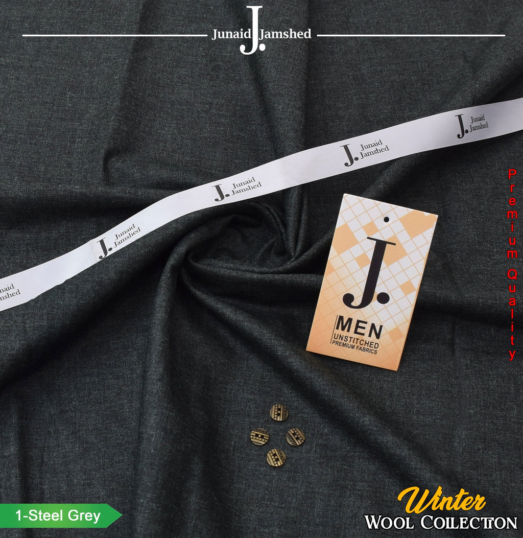 Winter Collection – Wool Fabric by J. | Junaid Jamshed || 12 Colors
