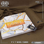 PVT Wool Fabric by Grace Unstitched Suit || 7 Colors
