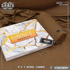 PVT Wool Fabric by Grace Unstitched Suit || 7 Colors
