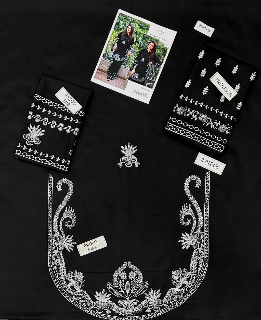 Kayseria – Most Demanding Edition | 3-Piece Unstitched Dhank Suit | Heavy Embroidered Collection