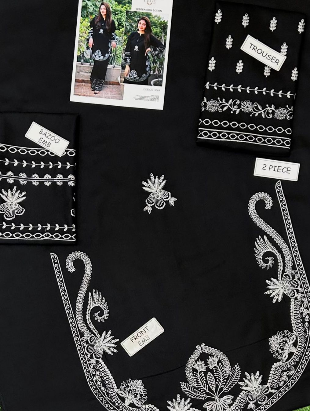 Kayseria – Most Demanding Edition | 3-Piece Unstitched Dhank Suit | Heavy Embroidered Collection