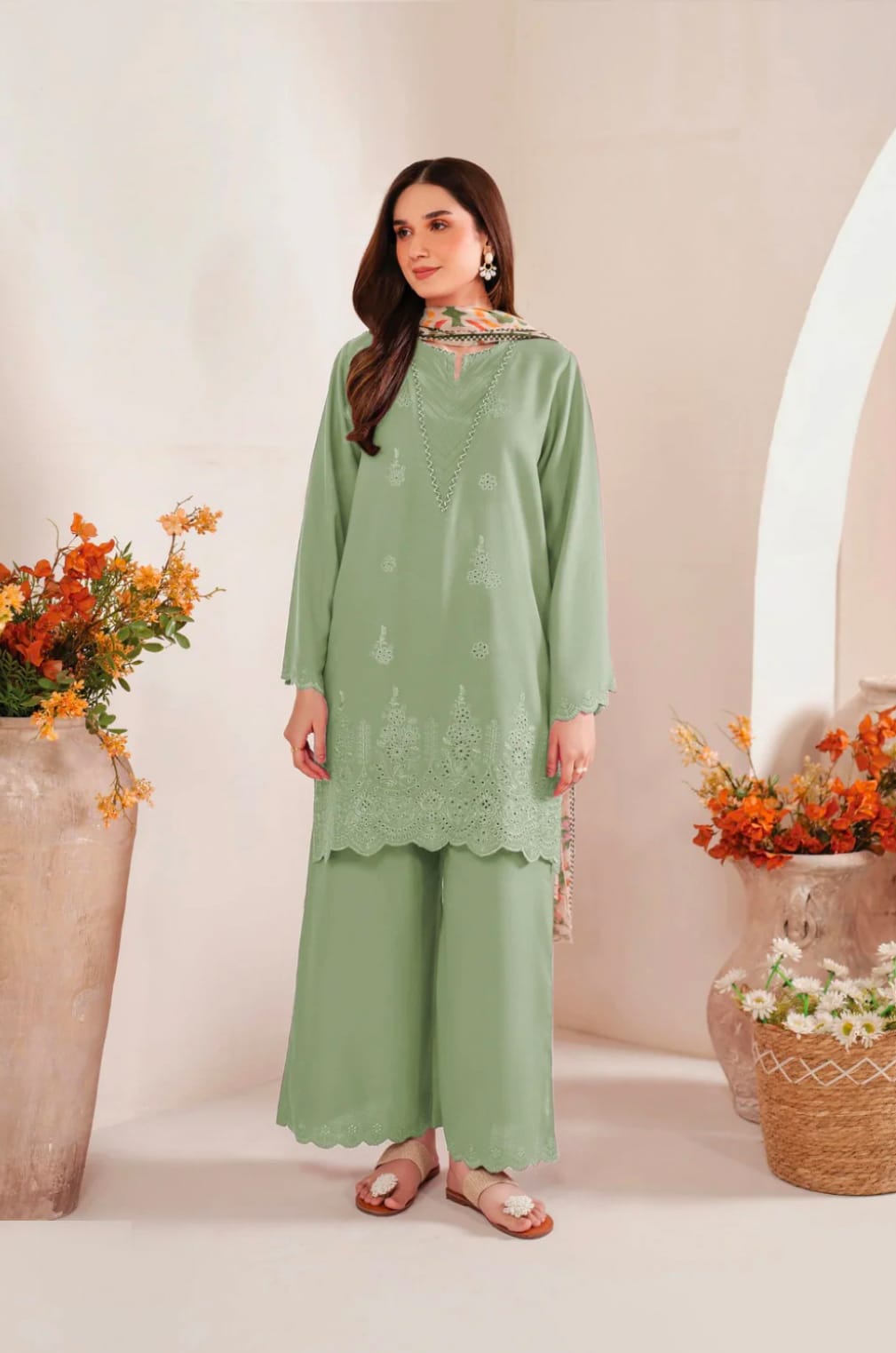 Sapphire Airjet Dhanak 3PC – Premium Heavy Embroidered Winter Suit