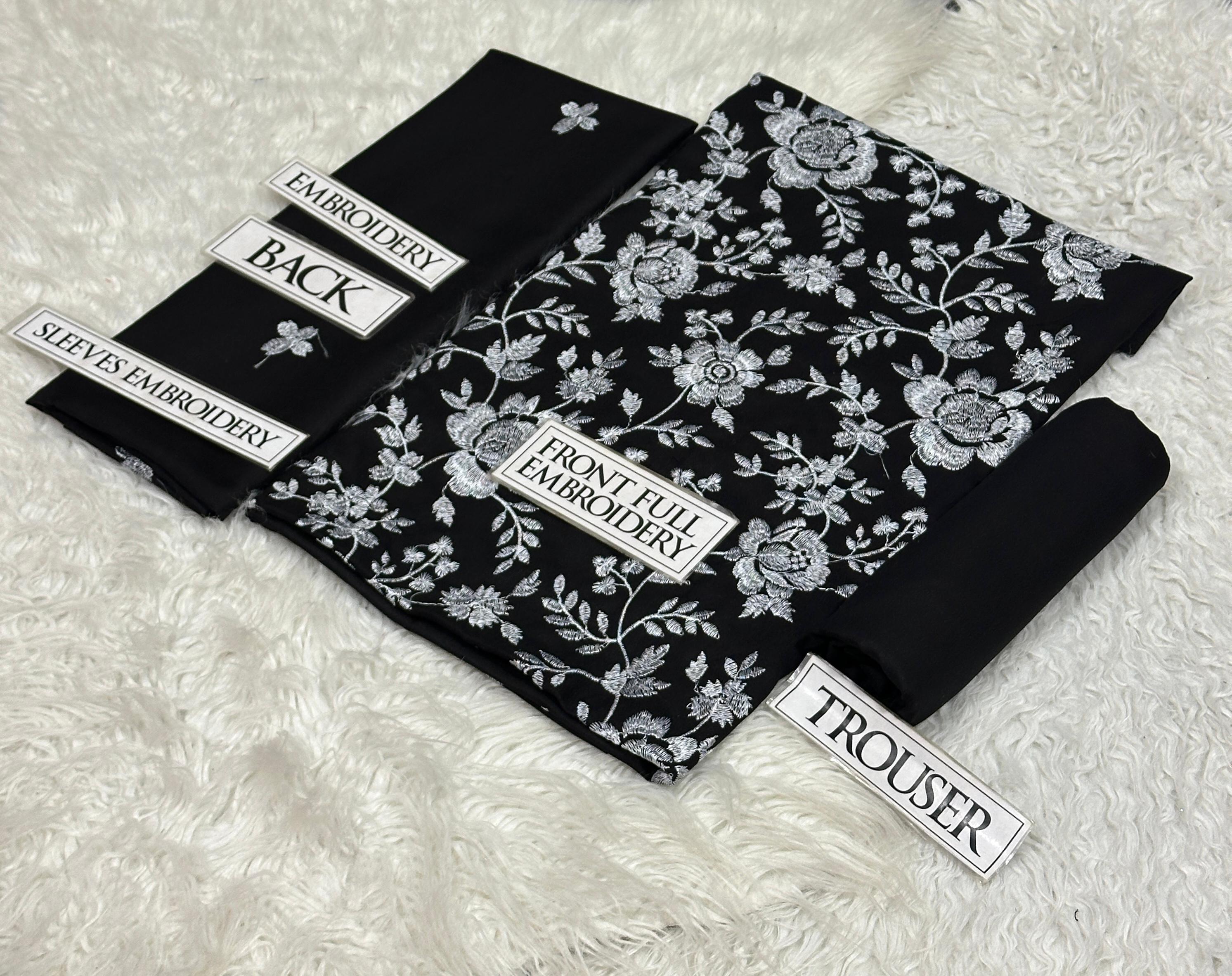 Bareeze Dhanak Winter 2025 – Fully Embroidered Suit