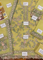 Heer’s Bridal Collection 2025 Design| Premium Sequence Embroidered Organza