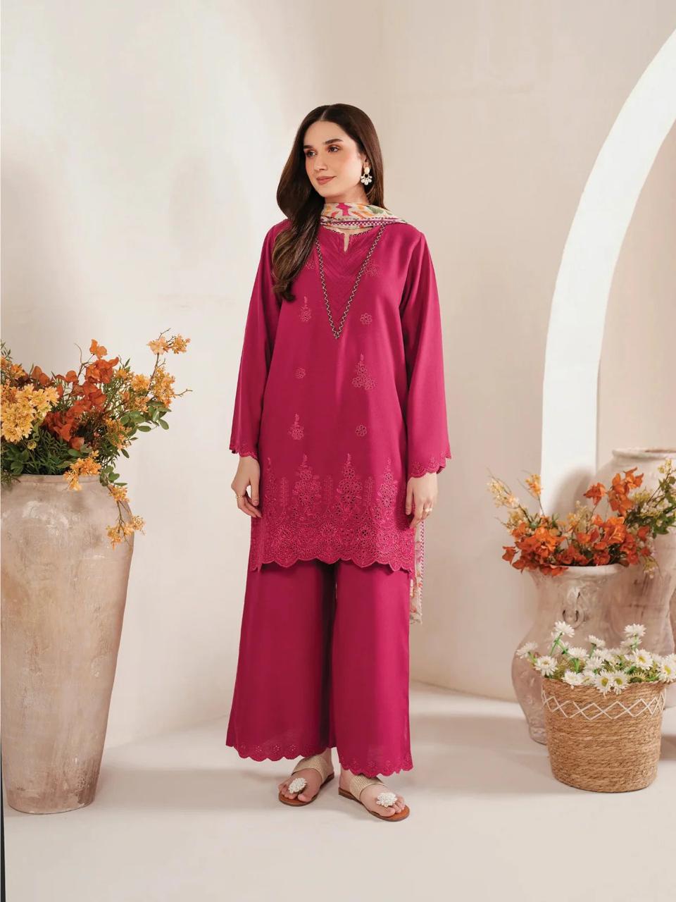 Sapphire Airjet Dhanak 3PC – Premium Heavy Embroidered Winter Suit