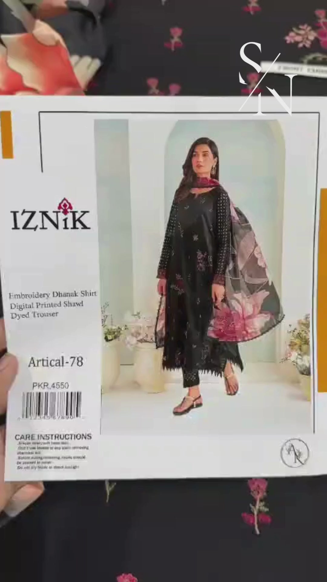 Inzik – Airjet Dhanak Embroidered Winter Collection
