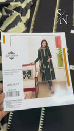 Cross Stitch Premium Winter Dhanak 3PC Embroidered Ensemble