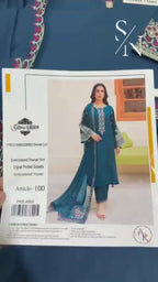 Cross Stitch -Exuclsive Airjet Dhanak Embroidered 3PC Winter Collection