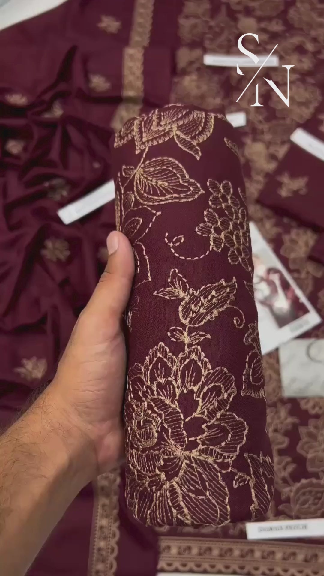 Bareeze Premium Dyed Dhanak – Elegant 3PC Winter Suit