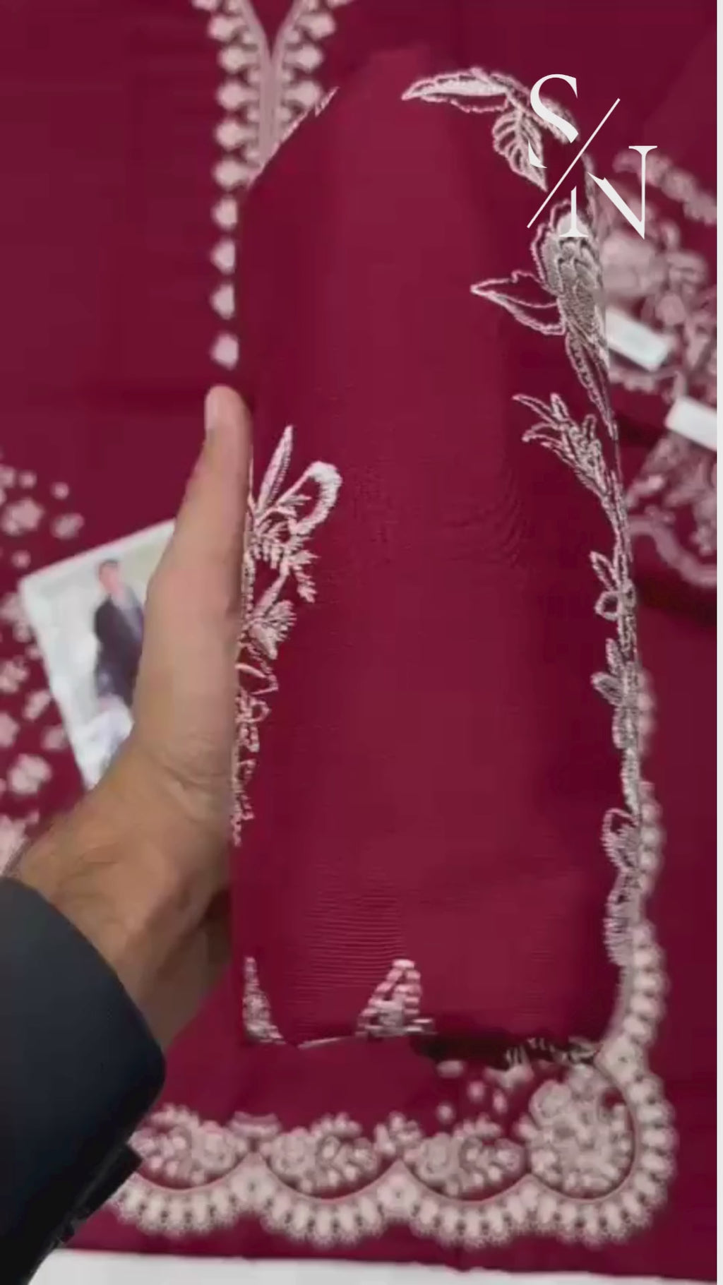 Zara Shahjahan Unstitched Dhanak Collection – Embroidered Shirt & Trouser + Digital Shawl