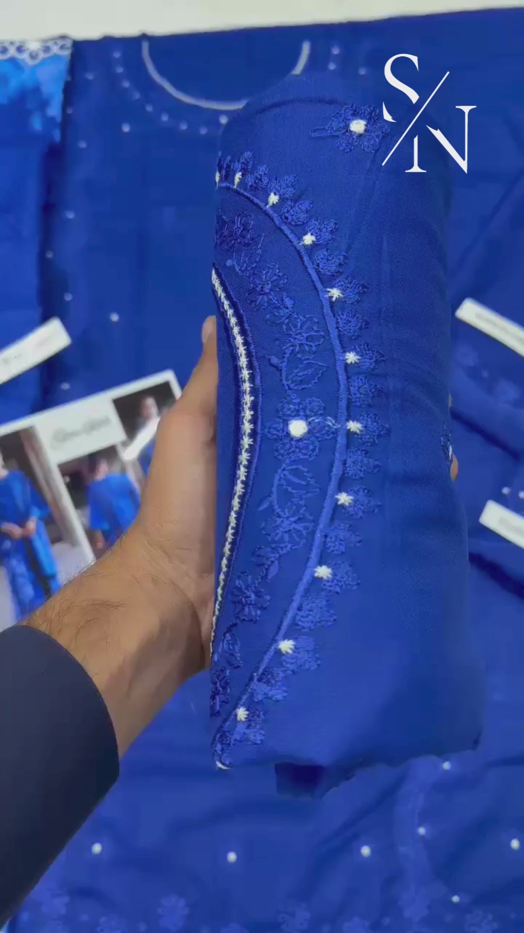 Cross Stitch Premium Dhanak 3PC – Fully Embroidered Shirt with Digital Wool Shawl